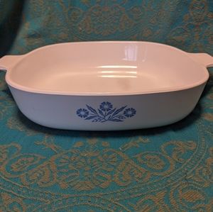 Corning Ware Blue Cornflower dish